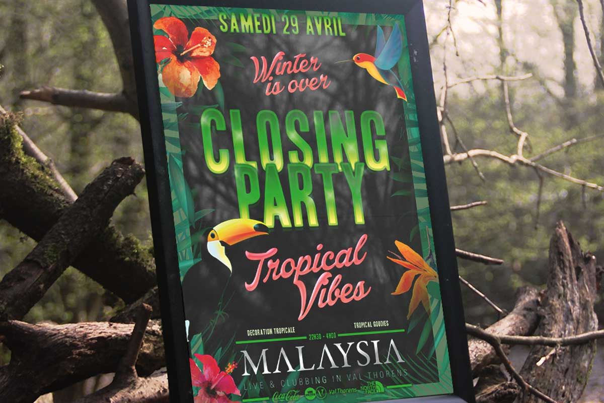Affiches closing